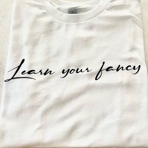 Learn your fancy tee!